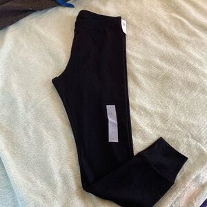 Old navy. Black. Waffle pajama bottoms NWT